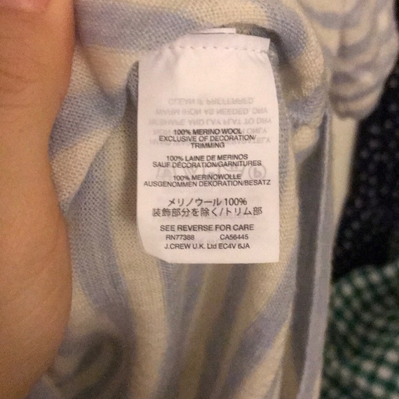 Jcrew pineapple Merino wool sweater top - Picture 3 of 3